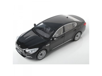 Модель автомобиля Kia Quoris, черная, масштаб 1:32 от KIA Модель автомобиля Kia Quoris, черная, масштаб 1:32